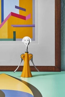 Alessi Kurkentrekker Anna G. - AM01 DY - Geel - Door Alessandro Mendini 8 Alessi Kurkentrekker Anna G. - AM01 DY - Geel - Door Alessandro Mendini -Keukenbenodigdheden Winkel 0013 AM01 DY amb 2x3