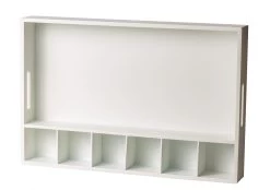 Cosy @Home Dienblad Hout 45 X 30 Cm 7 Cosy @Home Dienblad Hout 45 X 30 Cm -Keukenbenodigdheden Winkel 00theedoos 23