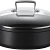 Le Creuset Provencaalse Hapjespan Les Forgées TNS - ø 24 Cm / 3.3 Liter - Standaard Anti-aanbaklaag 2 Le Creuset Provencaalse Hapjespan Les Forgées TNS - ø 24 Cm / 3.3 Liter - Standaard Anti-aanbaklaag -Keukenbenodigdheden Winkel 0630870306751