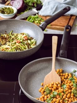 BK Wokpan Granite - Aluminium - ø 28 Cm - Keramische Anti-aanbaklaag -Keukenbenodigdheden Winkel 095c3507d651ff5497967483e1e28750e802dd29 BK Inductiekoken PH00636 016 1