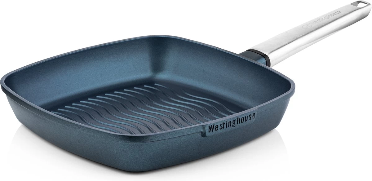 Westinghouse Pannenset Performance - Blauw - 8 Pannen - Complete Pannenset - Inductie En Alle Andere Warmtebronnen 21 Westinghouse Pannenset Performance - Blauw - 8 Pannen - Complete Pannenset - Inductie En Alle Andere Warmtebronnen - Afbeelding 19
