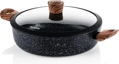 Westinghouse Pannenset Marble Wood (Braadpan + Hapjespan) ø 28 Cm - Inductie En Alle Andere Warmtebronnen -Keukenbenodigdheden Winkel 1200x640