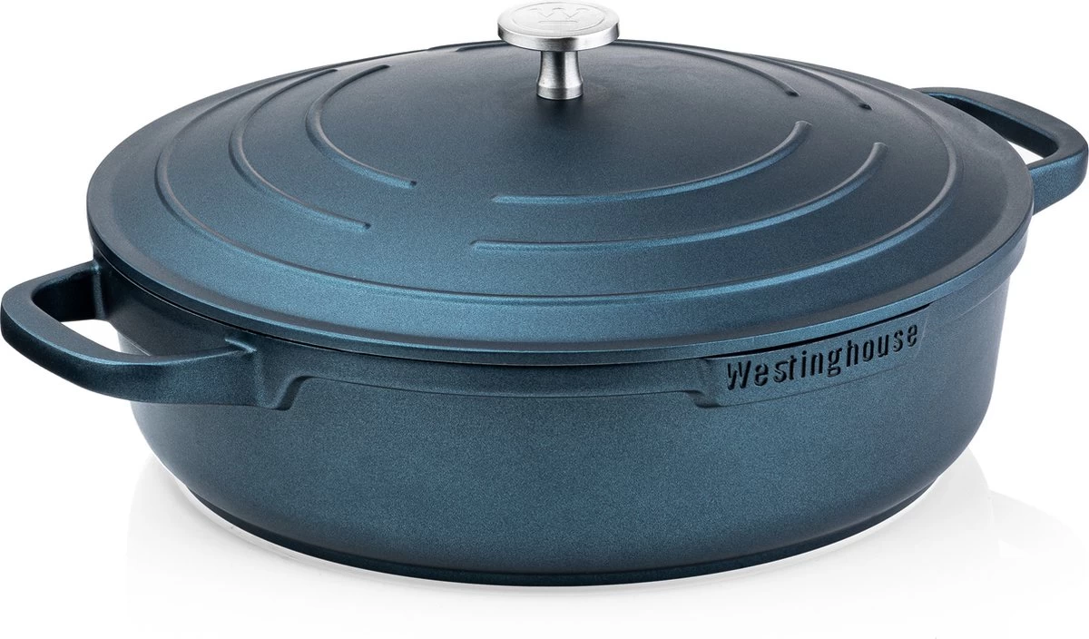Westinghouse Pannenset Performance - Blauw - 8 Pannen - Complete Pannenset - Inductie En Alle Andere Warmtebronnen 20 Westinghouse Pannenset Performance - Blauw - 8 Pannen - Complete Pannenset - Inductie En Alle Andere Warmtebronnen - Afbeelding 18