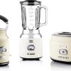 Westinghouse Retro Waterkoker + Broodrooster 2 Sleuven + Blender - Wit -Keukenbenodigdheden Winkel 1200x734 1