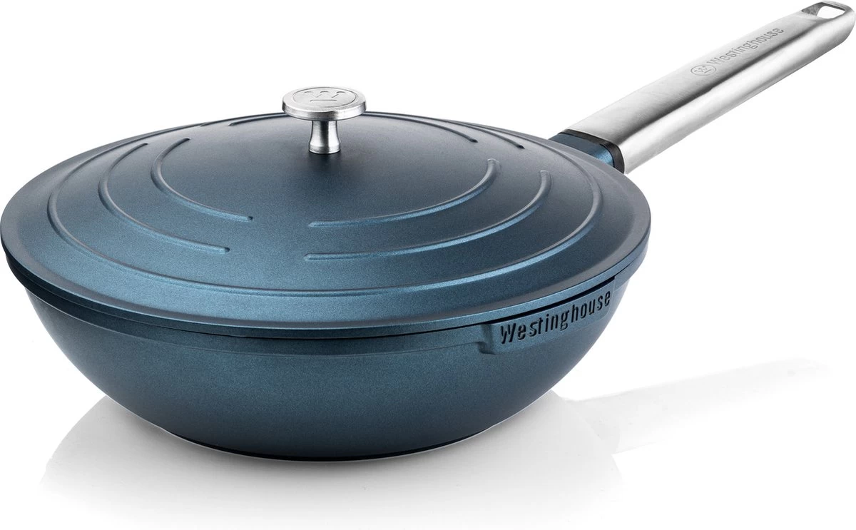Westinghouse Pannenset Performance - Blauw - 8 Pannen - Complete Pannenset - Inductie En Alle Andere Warmtebronnen 16 Westinghouse Pannenset Performance - Blauw - 8 Pannen - Complete Pannenset - Inductie En Alle Andere Warmtebronnen - Afbeelding 14