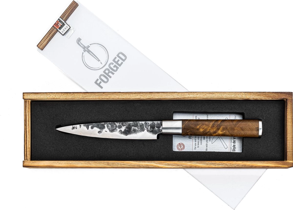 Forged Universeel Mes VG10 12.5 Cm 5 Forged Universeel Mes VG10 12.5 Cm - Afbeelding 3