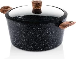 Westinghouse Pannenset Marble Wood (Braadpan + Hapjespan) ø 28 Cm - Inductie En Alle Andere Warmtebronnen -Keukenbenodigdheden Winkel 1200x922 2