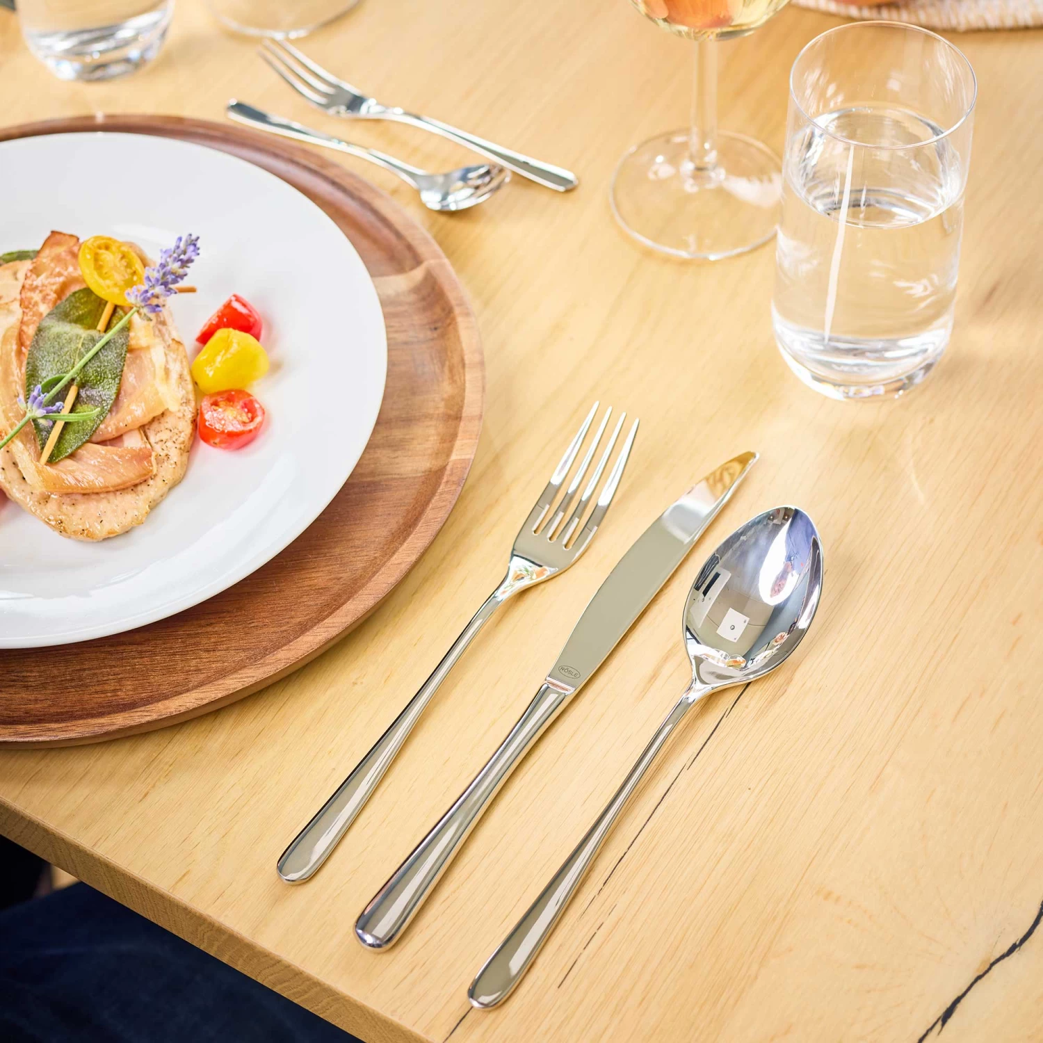 Rosle Bestekset Passion - Hoogglans - 30 Delig / 6 Personen 4 Rosle Bestekset Passion - Hoogglans - 30 Delig / 6 Personen - Afbeelding 2