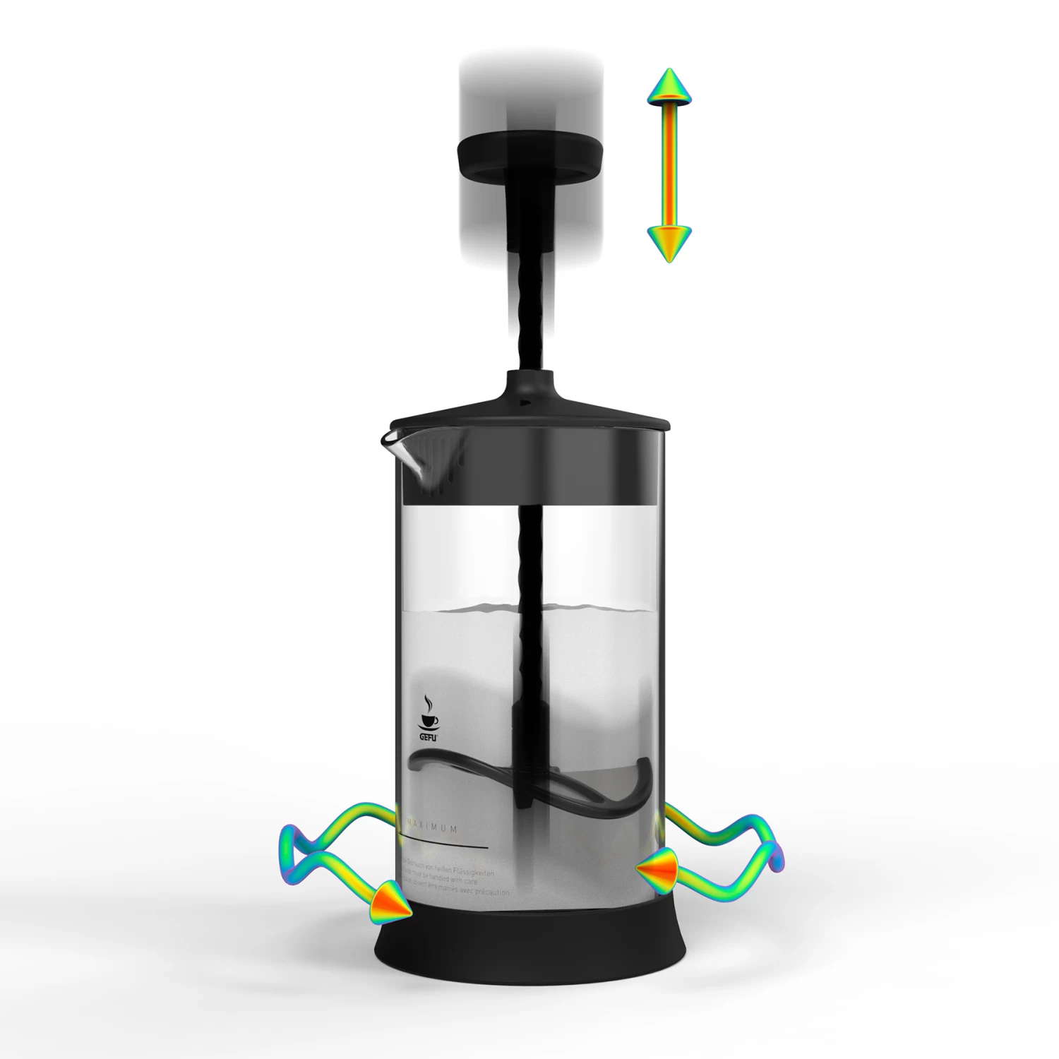 Gefu Melkopschuimer Antonio 270 Ml 5 Gefu Melkopschuimer Antonio 270 Ml - Afbeelding 3