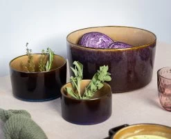 Cosy & Trendy Dipschaaltje Quintana Amber ø 8 Cm / 200 Ml -Keukenbenodigdheden Winkel 19 quintana 20 2