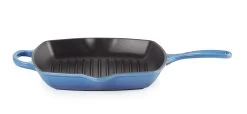 Le Creuset Grillpan Signature - Azure - 26 X 26 Cm - Geëmailleerde Anti-aanbaklaag 12 Le Creuset Grillpan Signature - Azure - 26 X 26 Cm - Geëmailleerde Anti-aanbaklaag -Keukenbenodigdheden Winkel 20183262200422 alt1