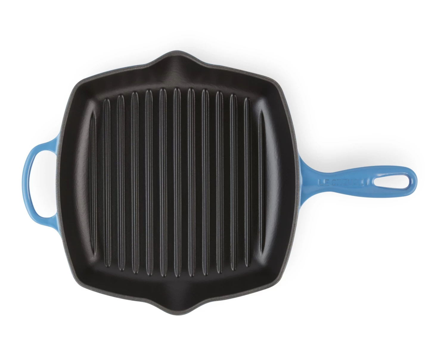 Le Creuset Grillpan Signature - Azure - 26 X 26 Cm - Geëmailleerde Anti-aanbaklaag 4 Le Creuset Grillpan Signature - Azure - 26 X 26 Cm - Geëmailleerde Anti-aanbaklaag - Afbeelding 2