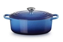Le Creuset Braadpan Signature - Ovaal - Azure - ø 31 Cm / 6.3 Liter -Keukenbenodigdheden Winkel 21178292202430 alt1 1
