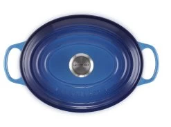 Le Creuset Braadpan Signature - Ovaal - Azure - ø 31 Cm / 6.3 Liter -Keukenbenodigdheden Winkel 21178292202430 alt3 1