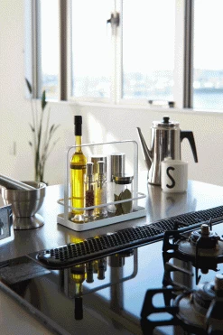 Yamazaki Kruidenrek Tower Wit 10 Yamazaki Kruidenrek Tower Wit -Keukenbenodigdheden Winkel 2254 TOWER SEASONING RACK WH 08 1000x