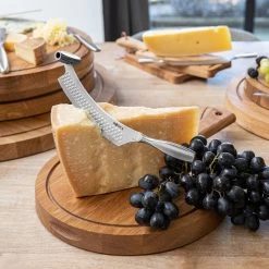 Boska Kaasmes Hollands Monaco+ 9 Boska Kaasmes Hollands Monaco+ -Keukenbenodigdheden Winkel 307106 320091 Hollands Kaasmes Monaco Nr.8 Serveerplank Friends Rond M 2 Pasen 2023