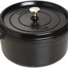 Staub Braadpan / Cocotte - Zwart - ø 26 Cm / 5.2 Liter -Keukenbenodigdheden Winkel 40509 310 0 1 1
