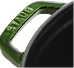 Staub Braadpan / Cocotte - Basilicum - ø 28 Cm / 6.7 Liter -Keukenbenodigdheden Winkel 40509 354 0 3 1