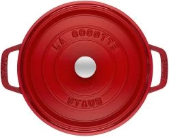 Staub Braadpan / Cocotte - Kersenrood - ø 22 Cm / 2.6 Liter 12 Staub Braadpan / Cocotte - Kersenrood - ø 22 Cm / 2.6 Liter -Keukenbenodigdheden Winkel 40509 814 0 2 1