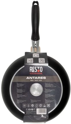 Resto Kitchenware Wokpan Antares - ø 24 Cm - Standaard Anti-aanbaklaag 15 Resto Kitchenware Wokpan Antares - ø 24 Cm - Standaard Anti-aanbaklaag -Keukenbenodigdheden Winkel 4260709010120 4