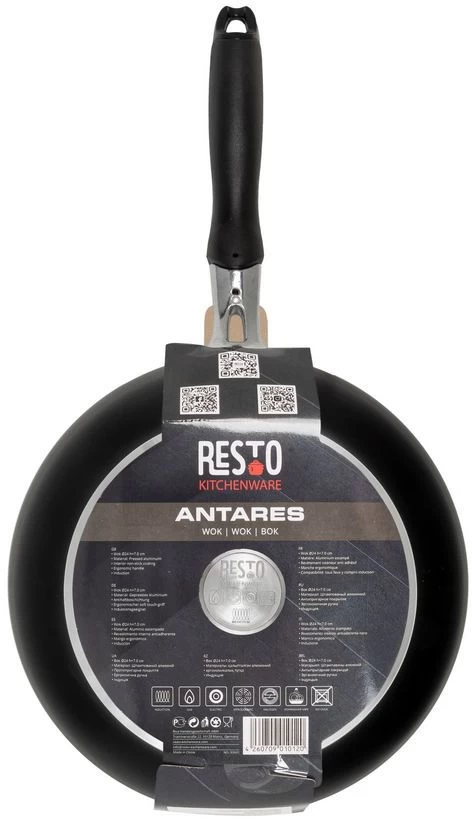 Resto Kitchenware Wokpan Antares - ø 24 Cm - Standaard Anti-aanbaklaag 9 Resto Kitchenware Wokpan Antares - ø 24 Cm - Standaard Anti-aanbaklaag - Afbeelding 7