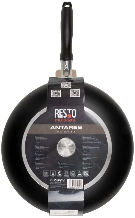 Resto Kitchenware Wokpan Antares - ø 30 Cm - Standaard Anti-aanbaklaag 9 Resto Kitchenware Wokpan Antares - ø 30 Cm - Standaard Anti-aanbaklaag - Afbeelding 7