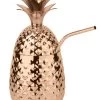 Paderno Cocktailbeker Met Rietje BAR Ananas Koper 500 Ml