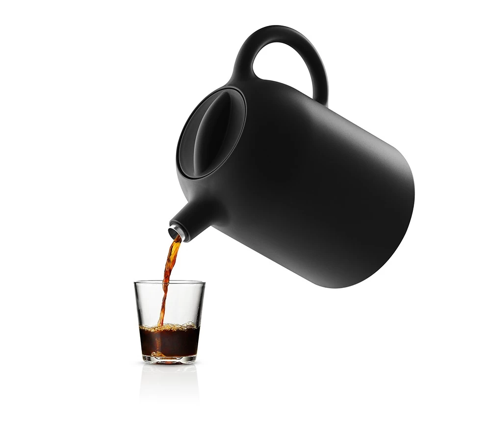 Eva Solo Thermoskan Thimble Zwart 1 Liter 4 Eva Solo Thermoskan Thimble Zwart 1 Liter - Afbeelding 2