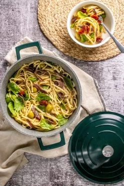 MasterClass Braadpan - Hunter Green - ø 20 Cm / 2.5 Liter - Standaard Anti-aanbaklaag -Keukenbenodigdheden Winkel 5057982080273 2