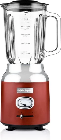 Westinghouse Retro Waterkoker + Broodrooster 2 Sleuven + Blender - Rood 14 Westinghouse Retro Waterkoker + Broodrooster 2 Sleuven + Blender - Rood -Keukenbenodigdheden Winkel 520x1200