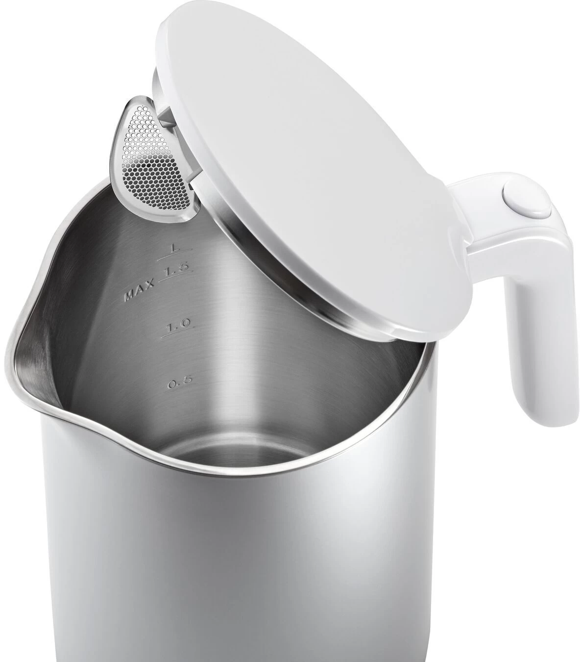 Zwilling Waterkoker Enfinigy - 1850 W - Zilver/Wit - 1.5 Liter 5 Zwilling Waterkoker Enfinigy - 1850 W - Zilver/Wit - 1.5 Liter - Afbeelding 3
