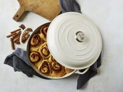 Le Creuset Braadpan Signature - Meringue - ø 26 Cm / 5.3 Liter -Keukenbenodigdheden Winkel 5408scr 40903d0f5ef384a 4