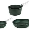 Westinghouse Pannenset Performance (Koekenpan ø 24 En 28 Cm + Steelpan ø 18 Cm) - Groen - Inductie En Alle Andere Warmtebronnen -Keukenbenodigdheden Winkel 550x339