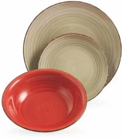 Villa D'Este Serviesset Baita 2 Intensita Doppia - 18-delig / 6 Personen -Keukenbenodigdheden Winkel 5907302 p