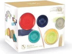 Villa D'Este Serviesset Baita 2 Intensita Doppia - 18-delig / 6 Personen -Keukenbenodigdheden Winkel 5907302s