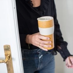 Koziol Thermosbeker Aroma To Go Creme 700 Ml -Keukenbenodigdheden Winkel 7243 aroma to go xl 700 1 os