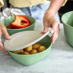 Koziol Vershoudbakje Connect Groen 21 X 21 X 7 Cm / 1.3 Liter 7 Koziol Vershoudbakje Connect Groen 21 X 21 X 7 Cm / 1.3 Liter -Keukenbenodigdheden Winkel 7275 connect box 703 2 os1