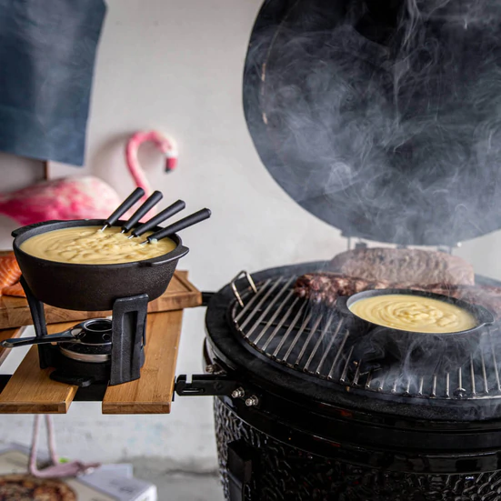 Boska Fondueset Party Pro - 4 Personen - Zwart - 900 Ml 4 Boska Fondueset Party Pro - 4 Personen - Zwart - 900 Ml - Afbeelding 2