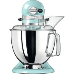 KitchenAid Keukenmachine Artisan - Kantelbare Kop - Ijsblauw - 4.8 Liter - 5KSM175PSEIC -Keukenbenodigdheden Winkel 8597015011505B15D 1