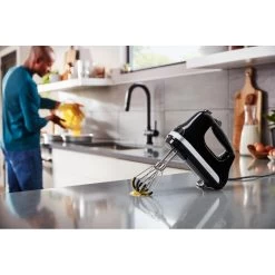 KitchenAid Handmixer - 6 Standen - Onyx Zwart - 5KHM6118EOB -Keukenbenodigdheden Winkel 859711634760 1