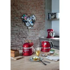 KitchenAid Waterkoker Artisan - Temperatuurregeling - Appelrood - 1.5 Liter - 5KEK1522ECA -Keukenbenodigdheden Winkel 8597800012305B15D 1