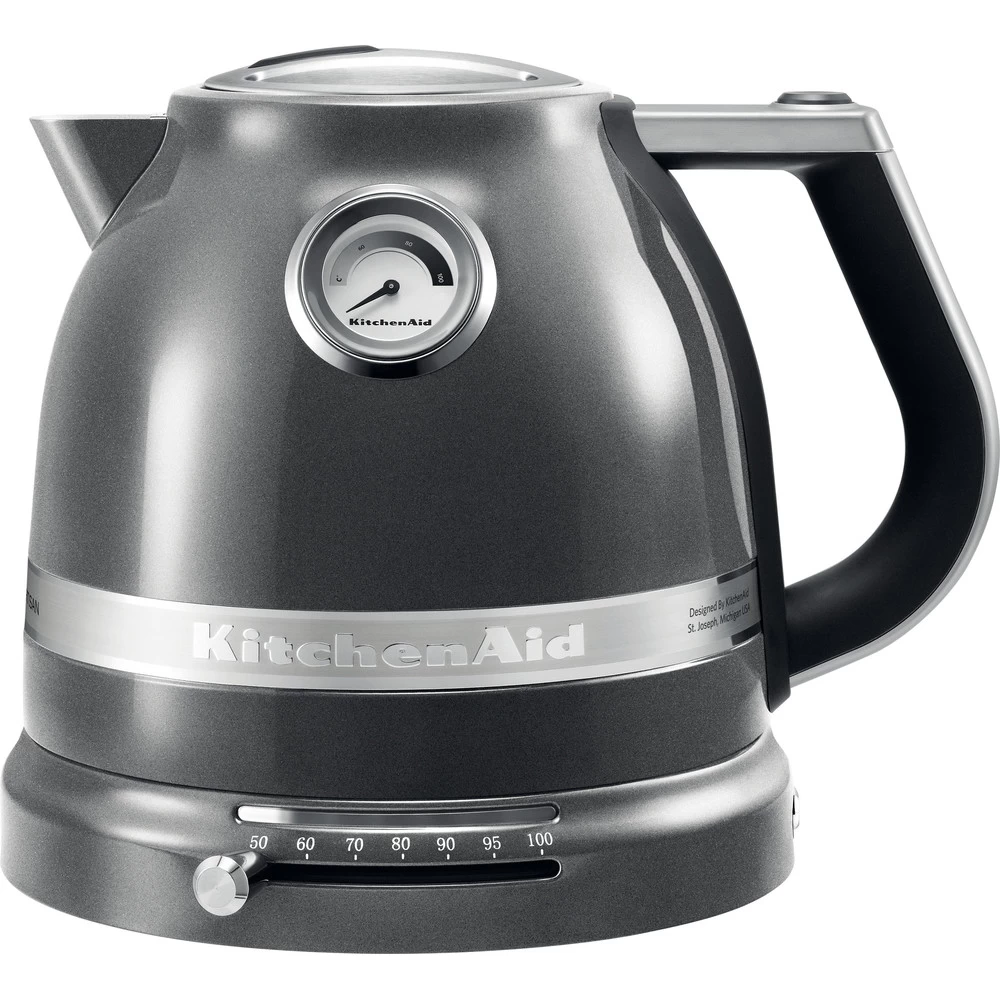 KitchenAid Waterkoker Artisan - Temperatuurregeling - Tingrijs - 1.5 Liter - 5KEK1522EMS 3 KitchenAid Waterkoker Artisan - Temperatuurregeling - Tingrijs - 1.5 Liter - 5KEK1522EMS
