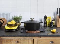 BK Braadpan Bourgogne - Pitch Black - ø 28 Cm / 6.7 Liter -Keukenbenodigdheden Winkel 8718311313673 6 1