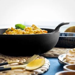Blackwell Balti Dish - Gietijzer - Zwart - ø 25 Cm / 2.7 Liter 14 Blackwell Balti Dish - Gietijzer - Zwart - ø 25 Cm / 2.7 Liter -Keukenbenodigdheden Winkel 8720364455606 1 2