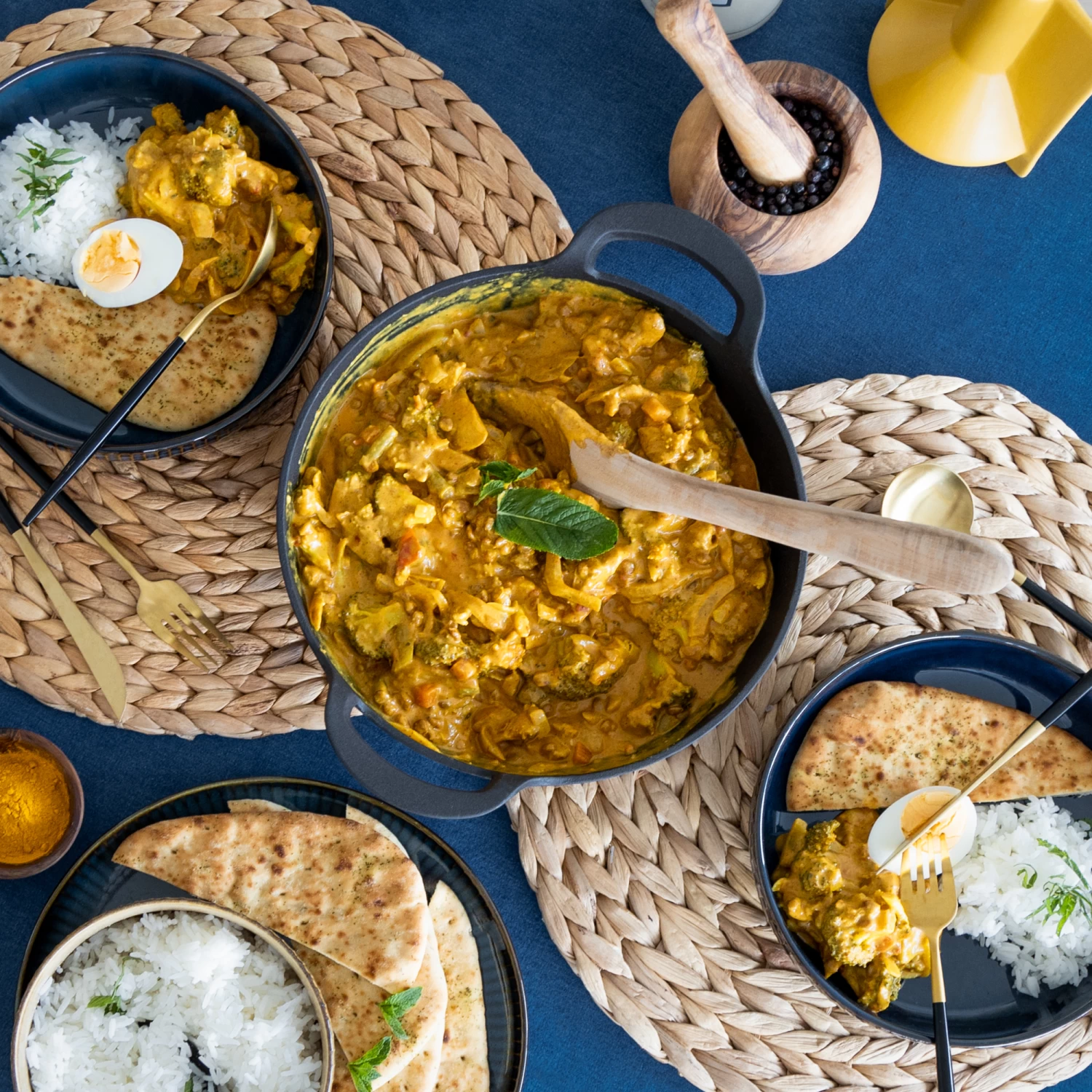 Blackwell Balti Dish - Gietijzer - Zwart - ø 25 Cm / 2.7 Liter 4 Blackwell Balti Dish - Gietijzer - Zwart - ø 25 Cm / 2.7 Liter - Afbeelding 2