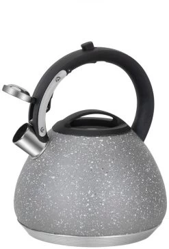 Resto Kitchenware Fluitketel Lyra - Zilver - 2.7 Liter -Keukenbenodigdheden Winkel 90605.4260403577325.ver03