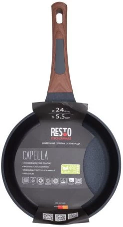 Resto Kitchenware Koekenpan Capella - ø 24 Cm - Standaard Anti-aanbaklaag -Keukenbenodigdheden Winkel 93509.4260403579060.ver07 1