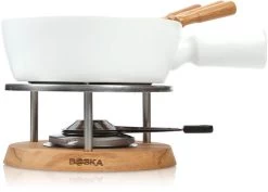 Boska Fondueset - 4 Personen - Wit 11 Boska Fondueset - 4 Personen - Wit -Keukenbenodigdheden Winkel Boska Fondueset 4 personen wit 1