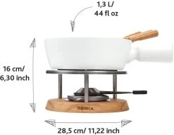 Boska Fondueset - 4 Personen - Wit 13 Boska Fondueset - 4 Personen - Wit -Keukenbenodigdheden Winkel Boska Fondueset 4 personen wit 3