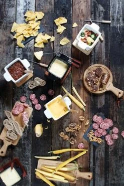 Boska Fondueset - 2 Personen - Wit 12 Boska Fondueset - 2 Personen - Wit -Keukenbenodigdheden Winkel Boska Tapas Fondue Eiken 3